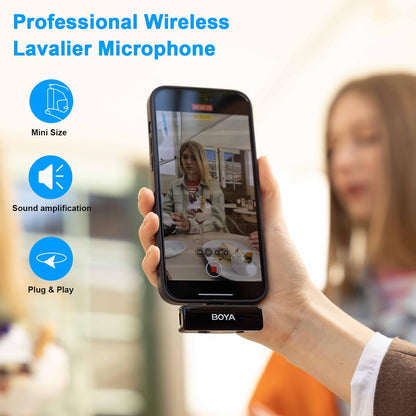 BOYA Boyalink A2 Multi-Compatible Wireless Microphone System 2.4GHz Dual-Channel