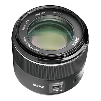 CLEARANCE MEIKE 85mm AF f/1.8 Lens for Canon EOS EF Mount MK85mm 85 1.8 Auto Focus for DSLR