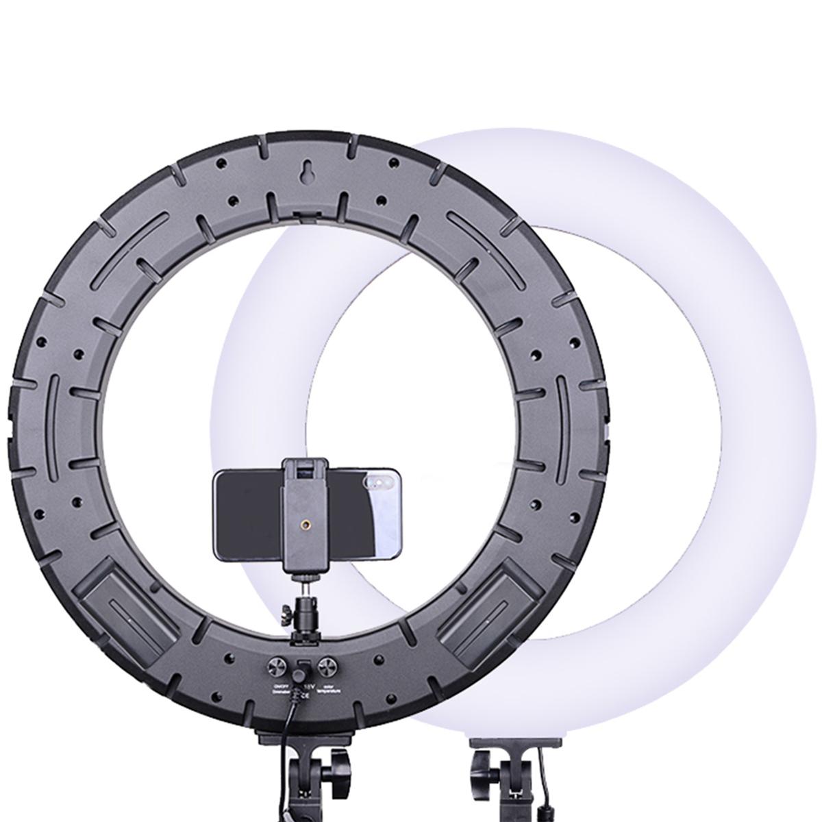 SM1888i 18 inches LED Ring Light Photographic Lighting for Photo Video Studio Vlog Beauty Photography Lamp