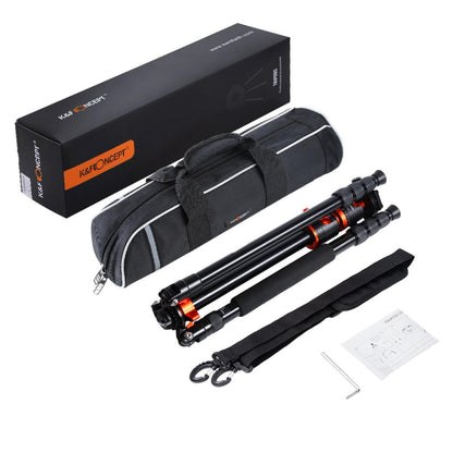 K&F Concept SA254T2 Lightweight Aluminum Compact Tripod KF09.090
