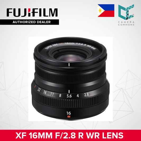 FUJIFILM XF 16mm f/2.8 R WR Lens XF16mm Mirrorless Lens