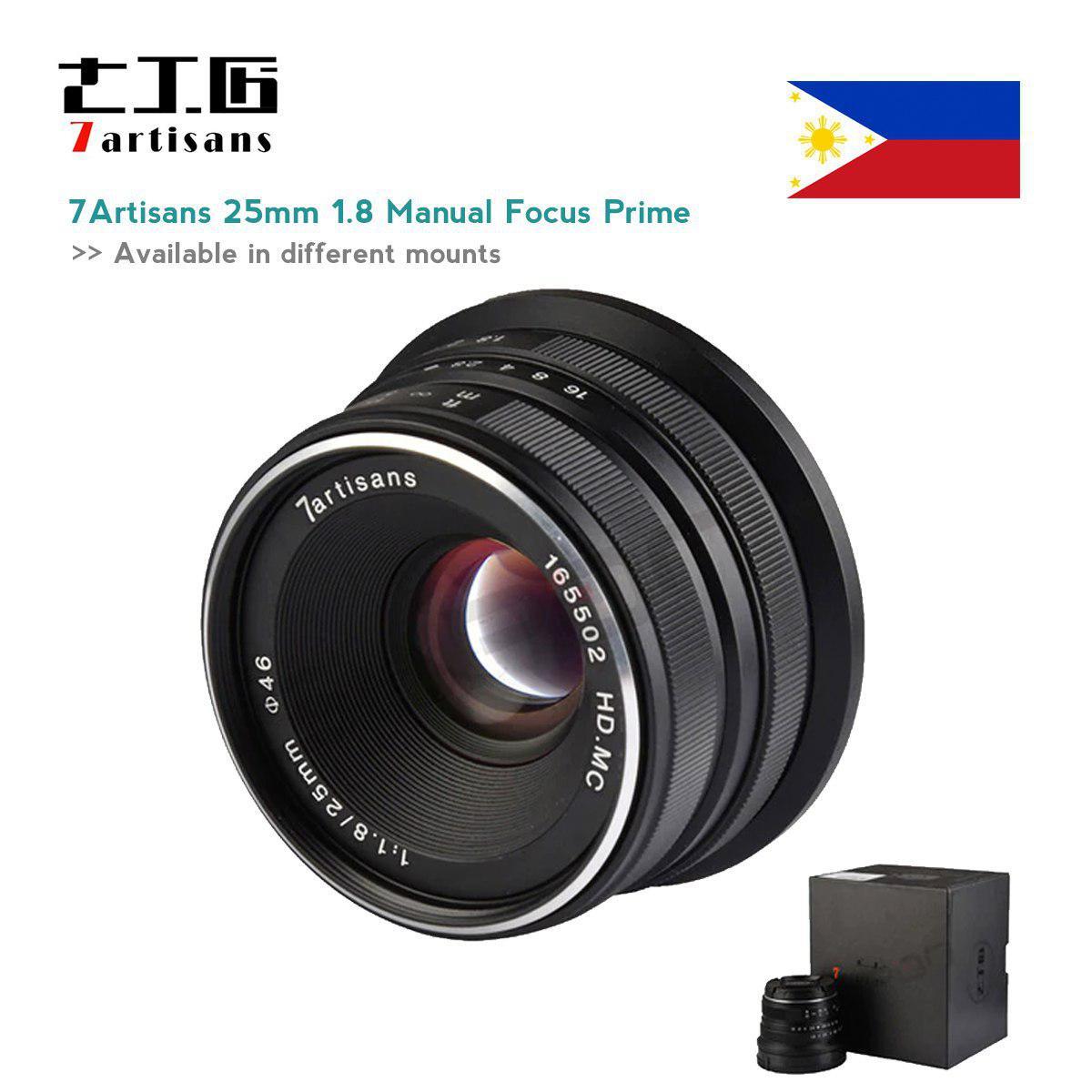 7artisans 25mm f/1.8 Photoelectric Lens for Sony E Mount Camera
