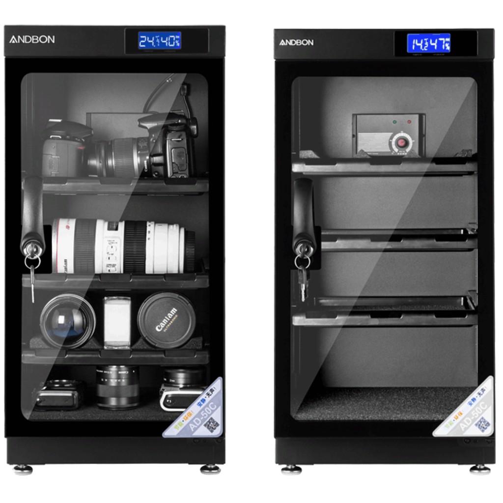 Andbon AD-50C Dry Box Electronic Digital Control Cabinet Storage for Camera Lenses AD50C
