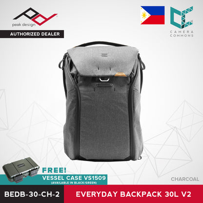Peak Design Everyday Backpack Bag v2 30L Black Charcoal Midnight Version 2