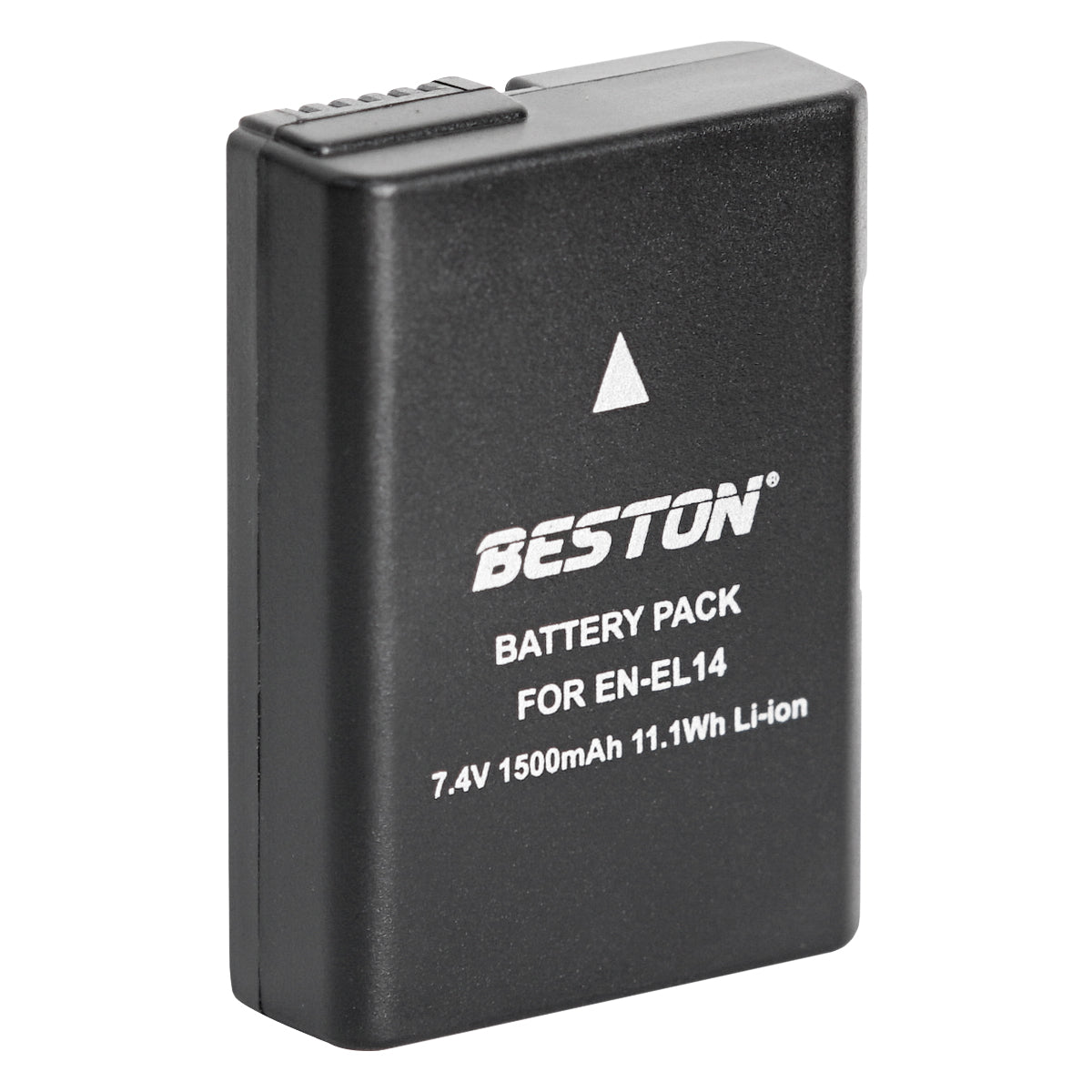 BESTON 2PCS EN-EL14 7.4V 1500mAh 11.1Wh Li-ion Camera Battery ENEL14