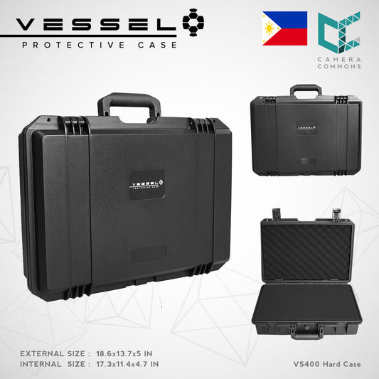 VESSEL VS400 Portable Hard Case for Photography, Equipment, Instruments, Medical Tools and Other Devices VS4429