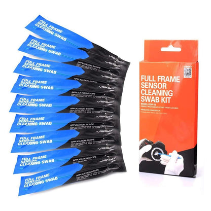 VSGO DDR-23 DSLR SLR Camera Full-Frame Sensor Cleaning Kit 10x24mm Sensor Cleaning Swabs DDR23