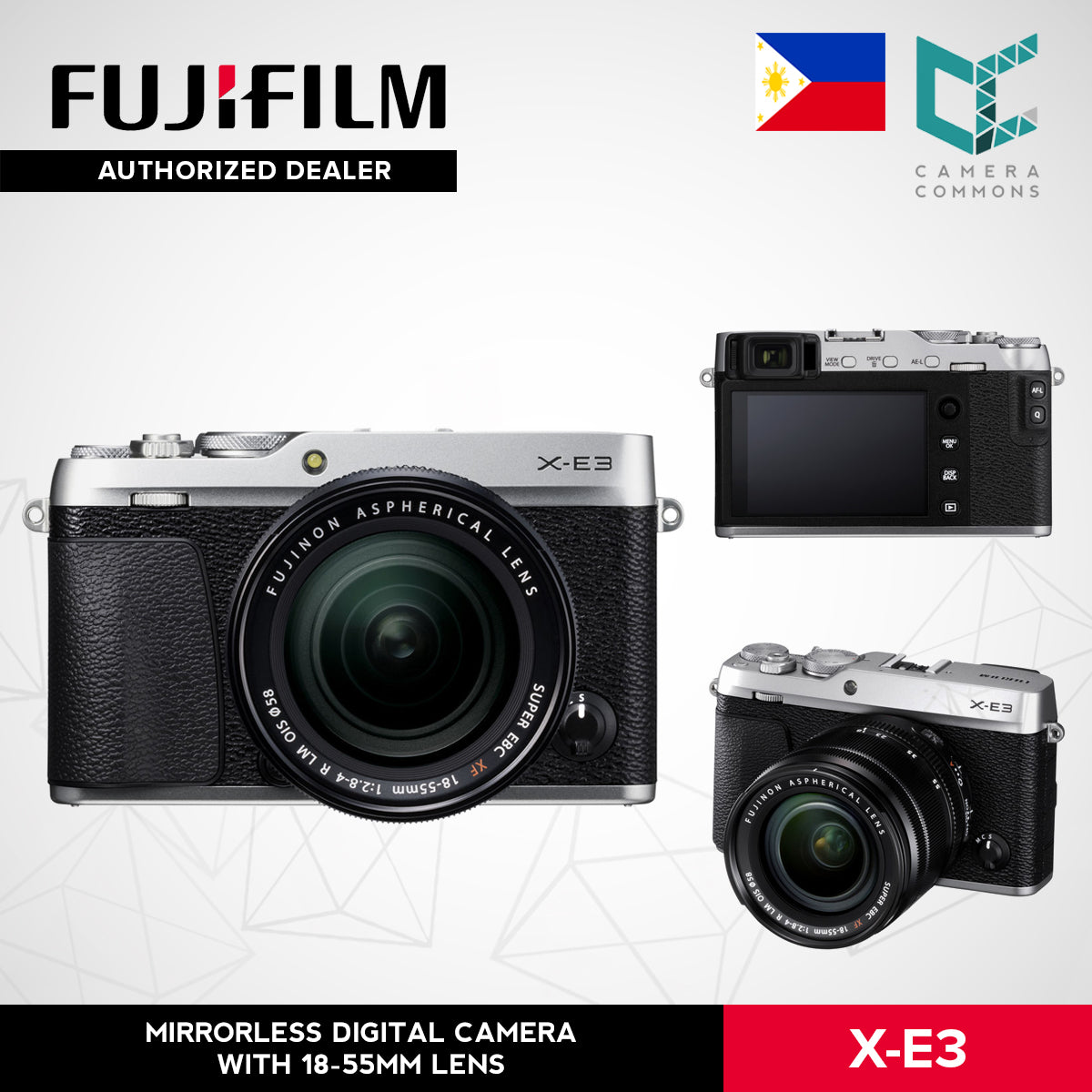 FUJIFILM X-E3 Mirrorless Digital Camera XE3