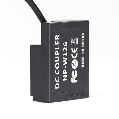 STUDIOMATE Dummy Battery NP-W126 with USB Cable and AC Adapter for Fujifilm Cameras NPW126