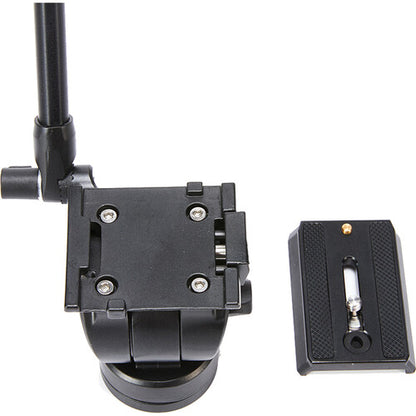 Miliboo MUF Video Fluid Head Aluminum Alloy 360 Degrees Panning for Tripod