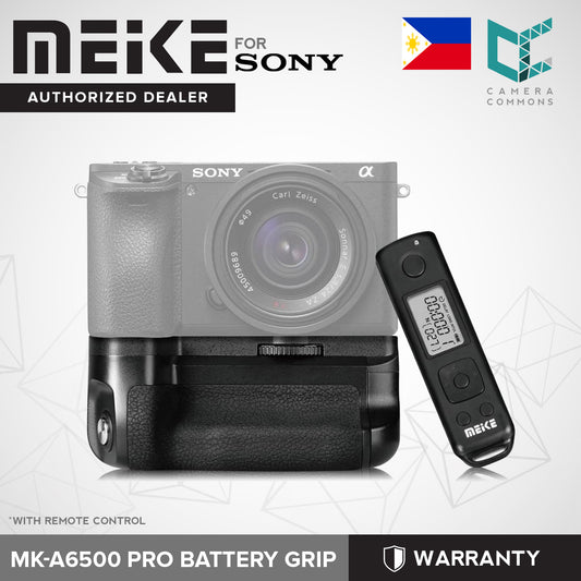 MEIKE MK-A6500 Pro Battery Grip with Remote Control for Sony A6500