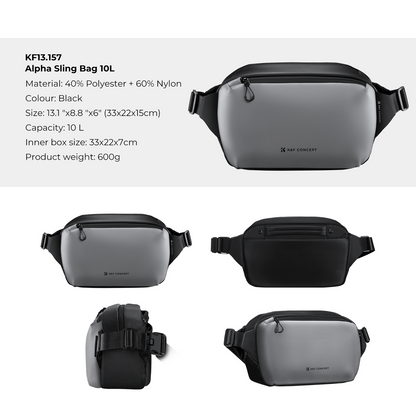 K&F Concept KF13.157V1 Alpha Sling Camera Bag Shoulder Bags 10L Photography KF13.157