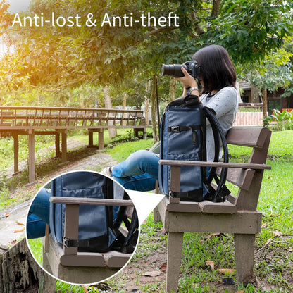 K&F Concept KF13.103 Nevis Multifunctional Large DSLR Camera Waterproof Backpack for Outdoor Photography