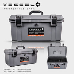 VESSEL VST4625 Hard Case Tool Box For for Hardware Tools and Equipment