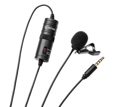BOYA BY-M1 Omni Directional Lavalier Microphone Audio Equipment Recording Mic