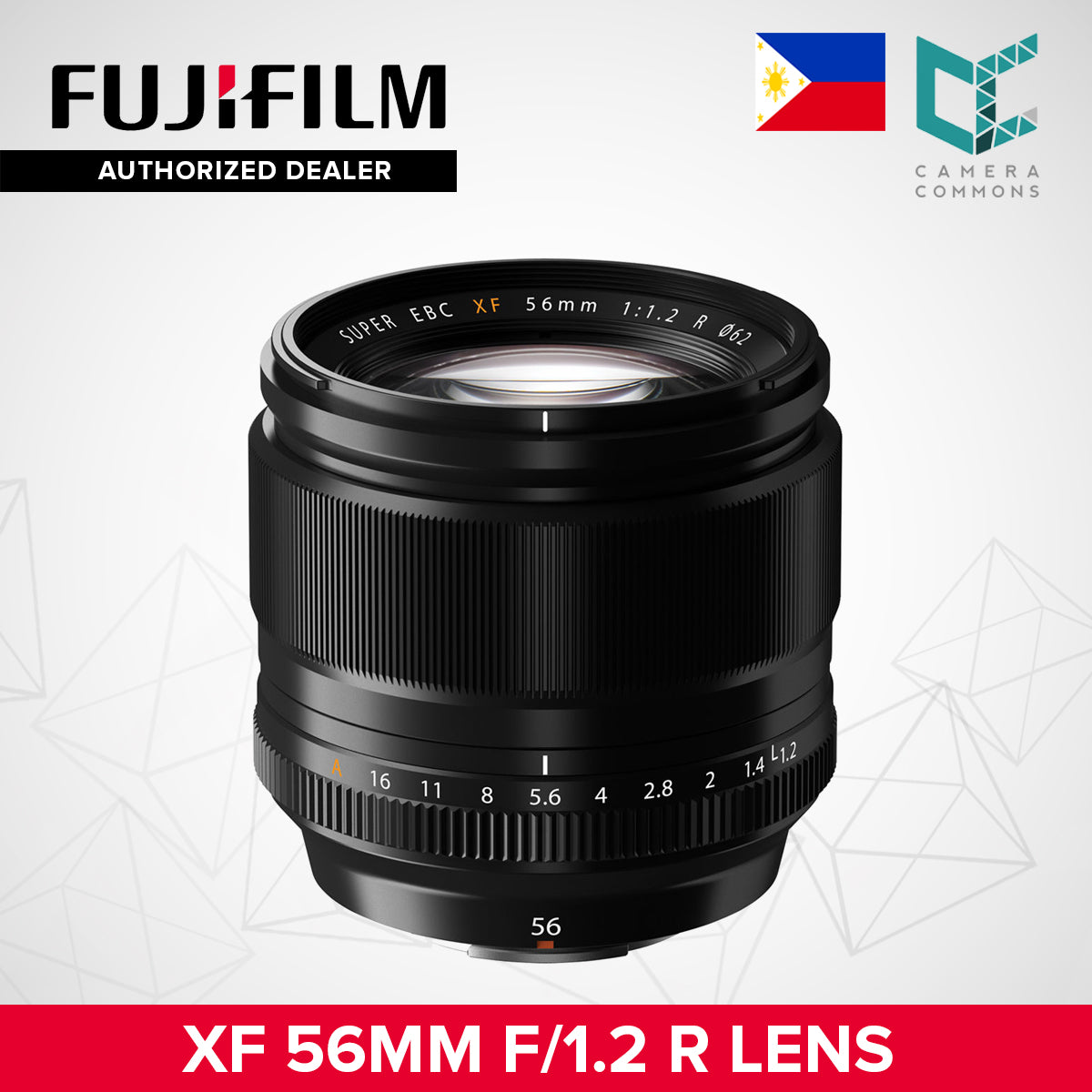 FUJIFILM XF 56mm f/1.2 R Lens XF56mm Mirrorless Lens
