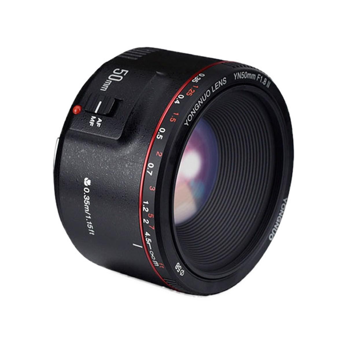 Yongnuo YN50mm f/1.8 II Lens for Canon EF DSLR Cameras 50mm Version 2