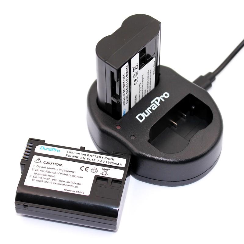 CLEARANCE DURAPRO CHARGER USB Dual EN-EL15