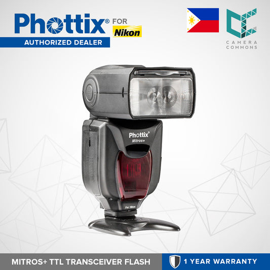 Phottix Mitros+ TTL Transceiver Flash Speedlight for Nikon PH80372