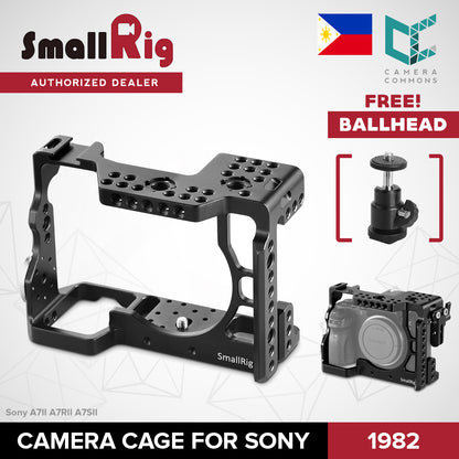 SmallRig Camera Cage for Sony A7II A7RII A7SII 1982