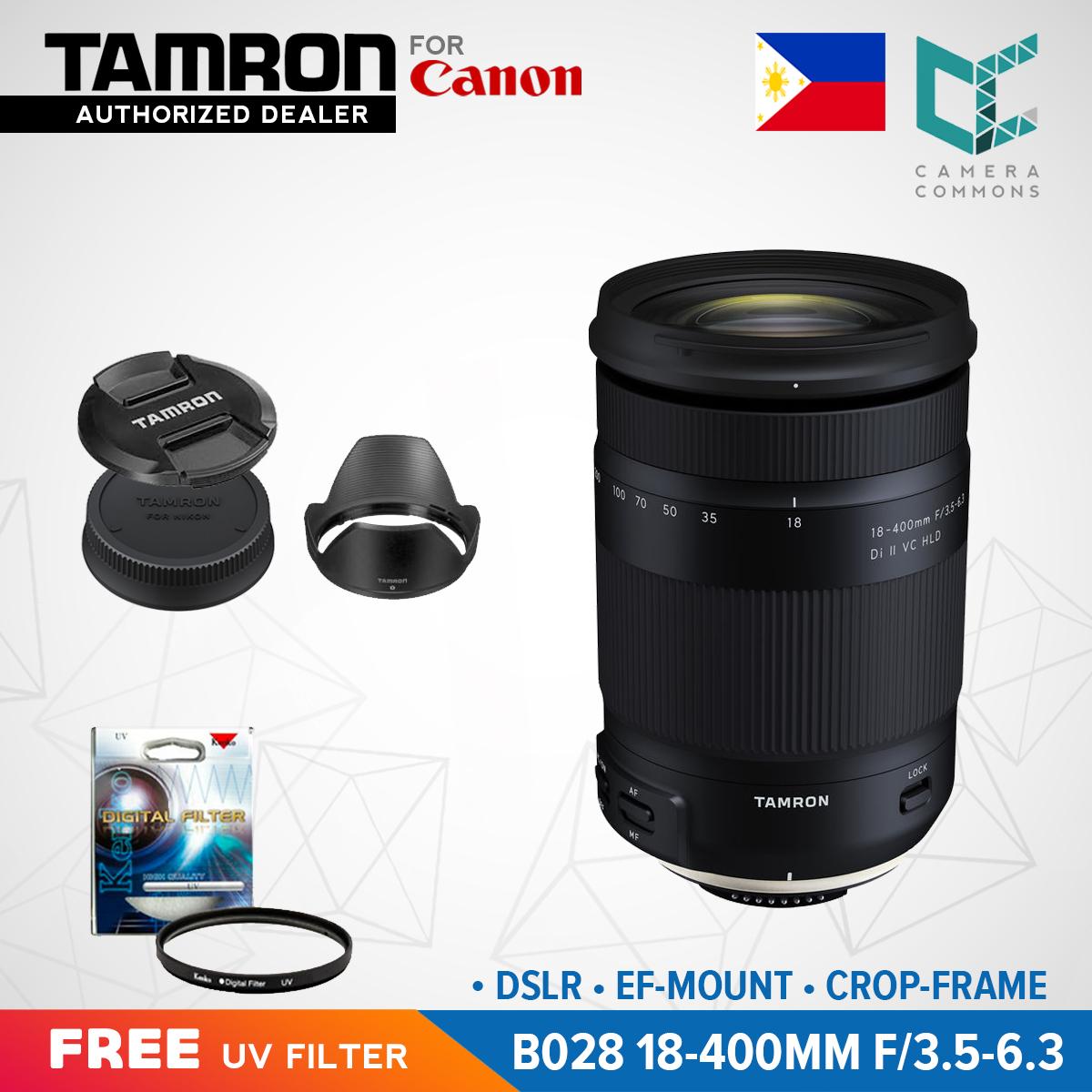 Tamron B028 18-400mm f/3.5-6.3 Di II VC HLD Lens for Canon DSLR EF Mount Crop Frame