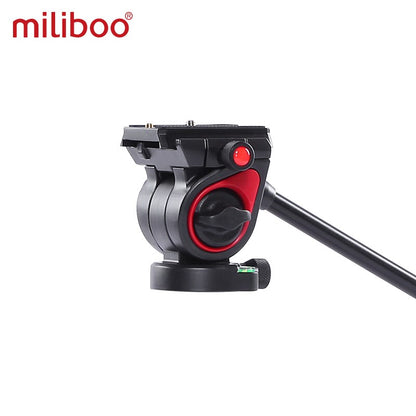 Miliboo MQA Professional Aluminum Alloy Monopod with Fluid Head for Videography