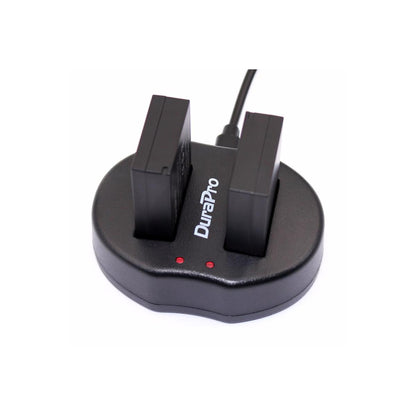 DuraPro LP-E12 USB Dual Charger For Canon M 100D Kiss X7 Rebel SL1 EOS M10 DSLR Camera
