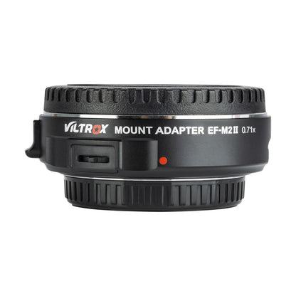 CLEARANCE Viltrox EF-M2 II Lens Mount Adapter Canon EF to Micro Four Thirds Cameras