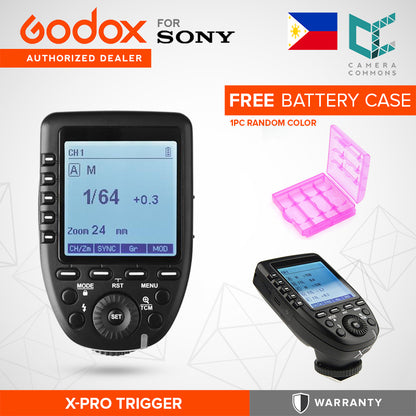 Godox XPro-S Version 1 / 2 TTL Wireless Flash Trigger for Sony Cameras XPRO X-PRO XPROII