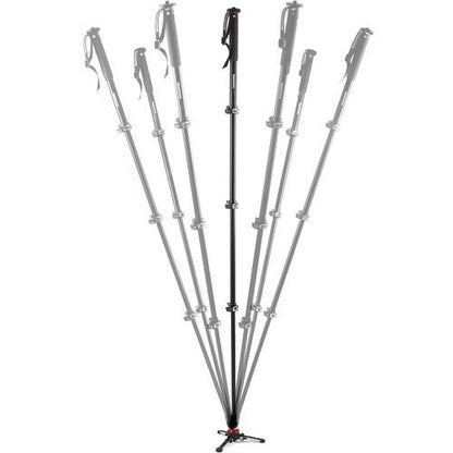 Manfrotto MVMXPRO500 XPRO Monopod + Four-Section Alu with Fluid Video Head