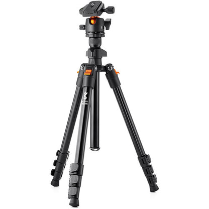 K&F Concept BI234M Tripod with Ball Head Lightweight Magnesium Travel Vlog KF09.101