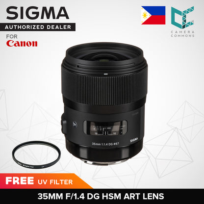 Sigma 35mm f/1.4 DG HSM Art Lens for Canon EF