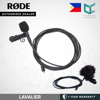 Rode Lavalier Lapel Omni-Directional Condenser Microphone