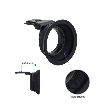KIWIFOTOS Eyecup Soft Rubber Eye Piece for Fuji Fujifilm Viewfinder XT100 Cameras