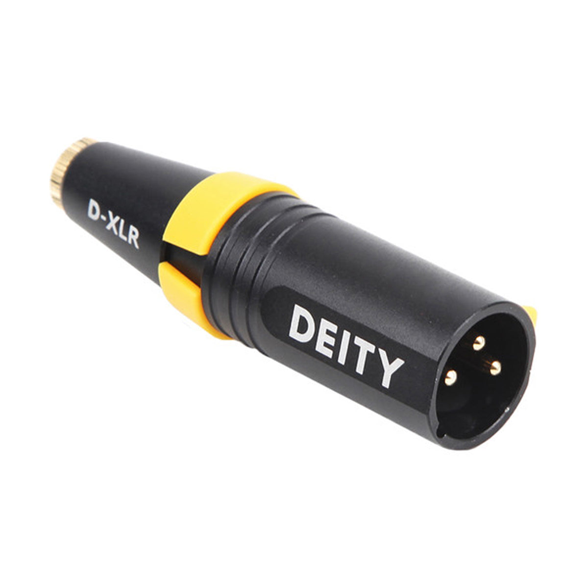 Deity Microphones D-XLR 3.5mm to XLR Adapter with Phantom to Plug-In Power Conversion