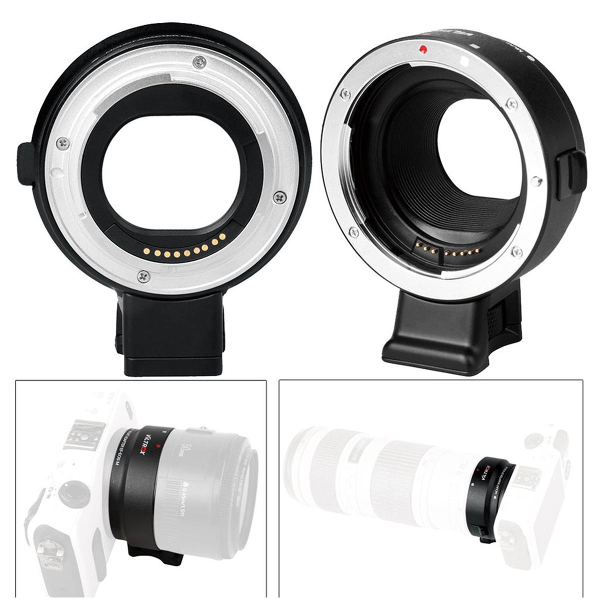 Viltrox EF-EOS M Lens Mount Adapter Auto Focus for Canon EOS (EF/EF-S) Lens to Canon EOS M (EF-M Mount) Mirrorless Camera Body