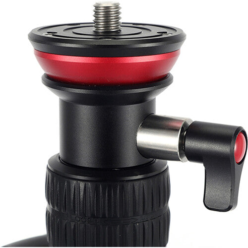 Miliboo MUKB Carbon Fiber Travel Tripod Kit with Fluid Head Flip Lock