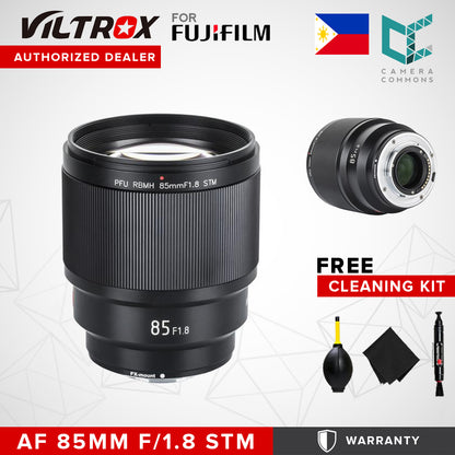 Viltrox AF 85mm f/1.8 XF II Version 2 Lens for FUJIFILM X X-Mount Cameras V1 V2