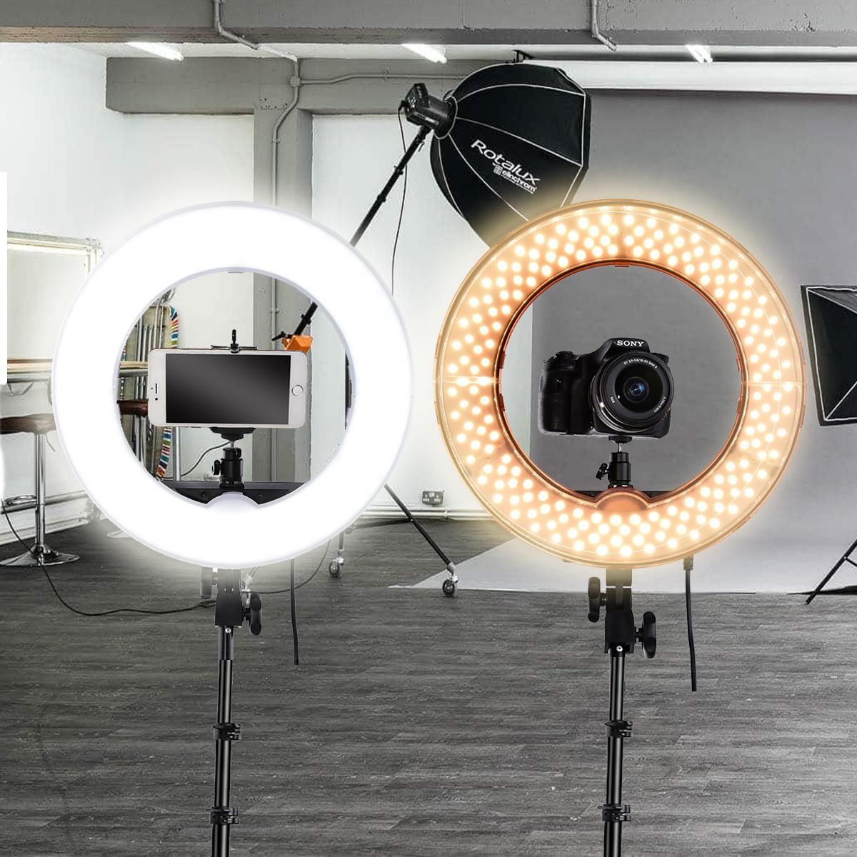 RL12 12 inches Ring Light Photographic Lighting for Photo Video Studio Vlog Beauty Photography Lamp