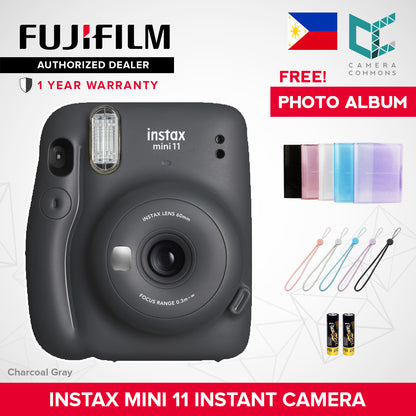 FUJIFILM Instax Mini 11 Mini 12 Instant Camera with AA Batteries OFFICIAL Fujifilm PH 1 Year Local Warranty
