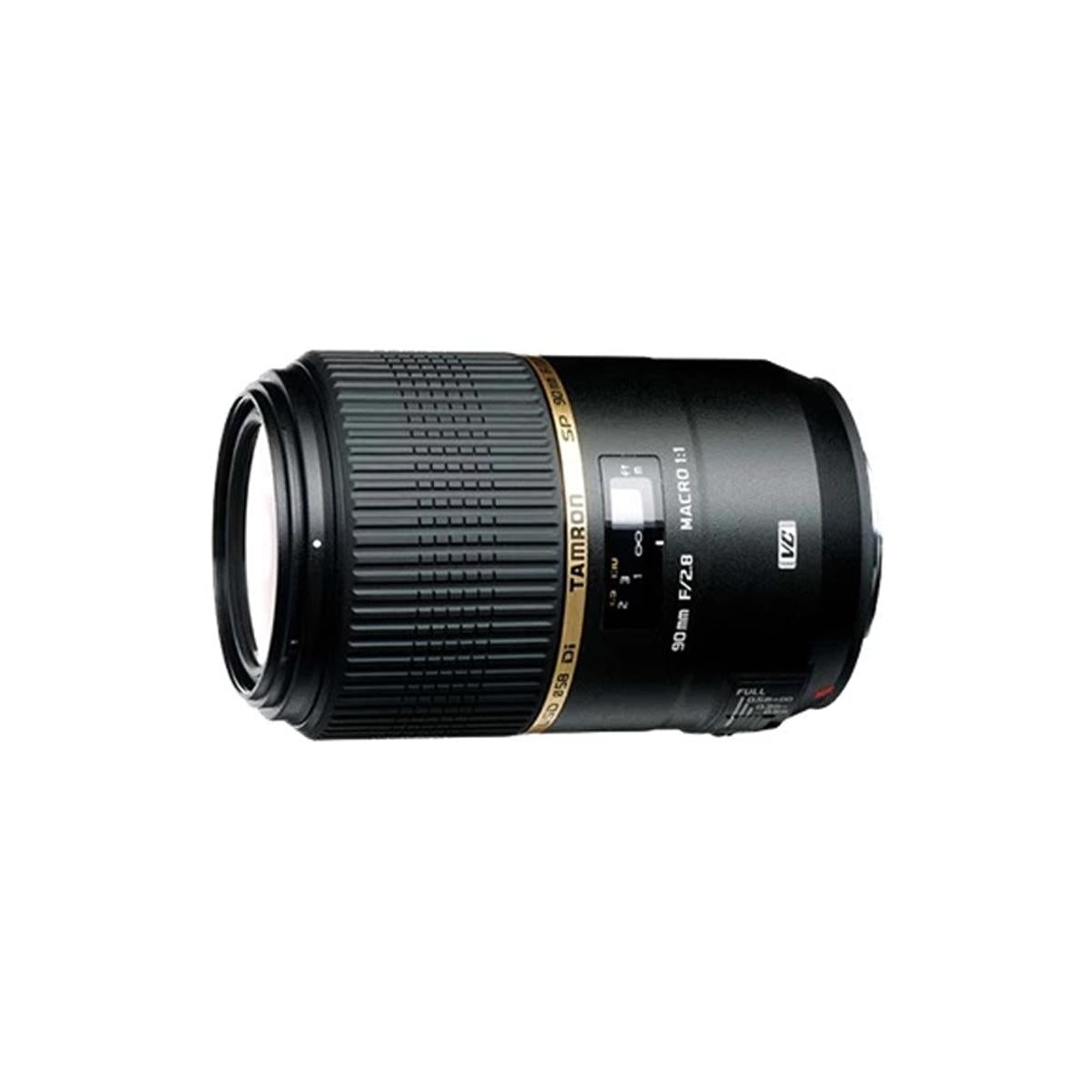 Tamron F004 AF SP 90mm f/2.8 Di VC USD 1:1 Macro Prime Lens for Nikon DSLR Nikon F Mount Full Frame