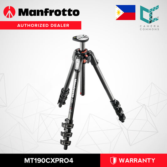Manfrotto MT190CXPRO4 Carbon Fiber Tripod