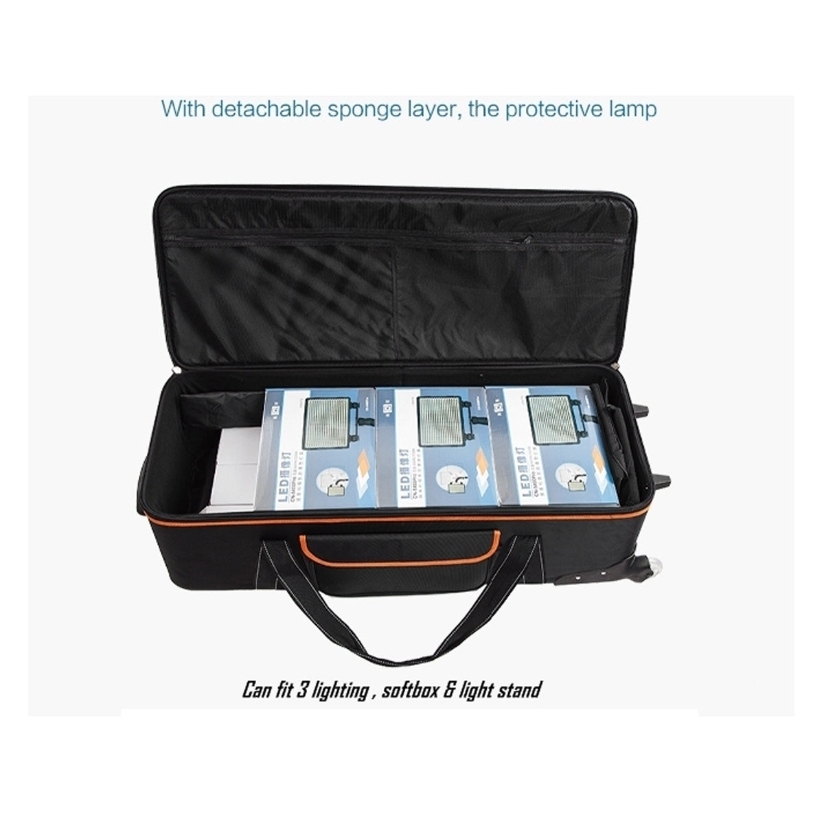 STUDIOMATE CB-06 Hard Carrying Case with Wheels 94x34x25 CM