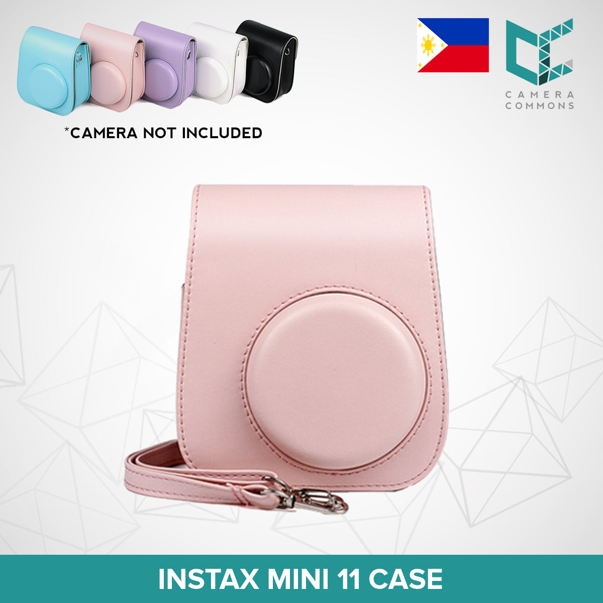 Leather Case Flannel Case Bag Cover Plain Colors for Fujifilm Instax Mini 11 Mini 12 Instant Film Camera PU Leather