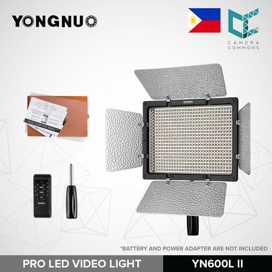 CLEARANCE Yongnuo YN600L II Pro LED Video Light Adjustable Color Temperature 3200K-5500K YN600LII