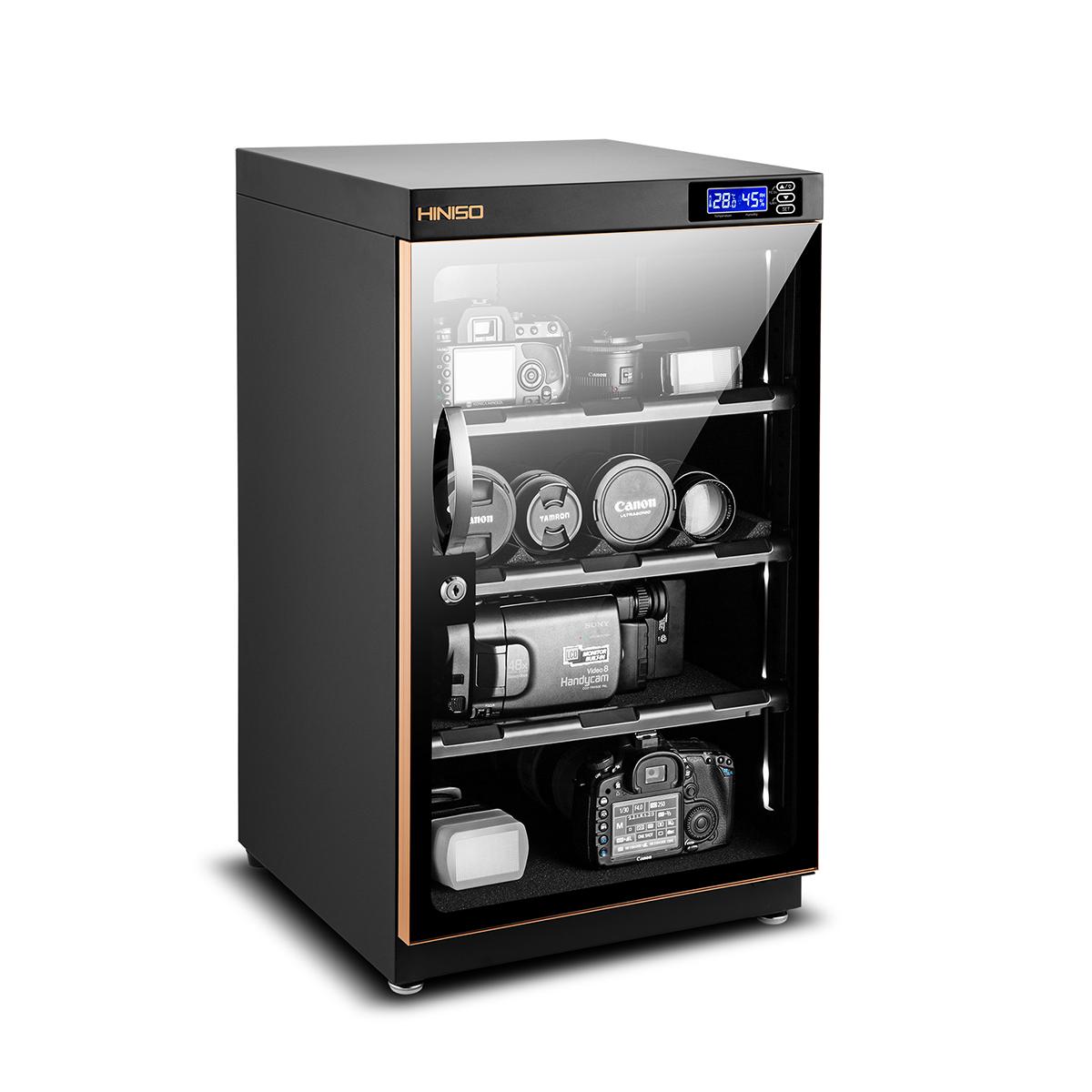 HINISO AD-90S 90L Electronic Digital Control Dry Box Cabinet Storage for Camera Gears