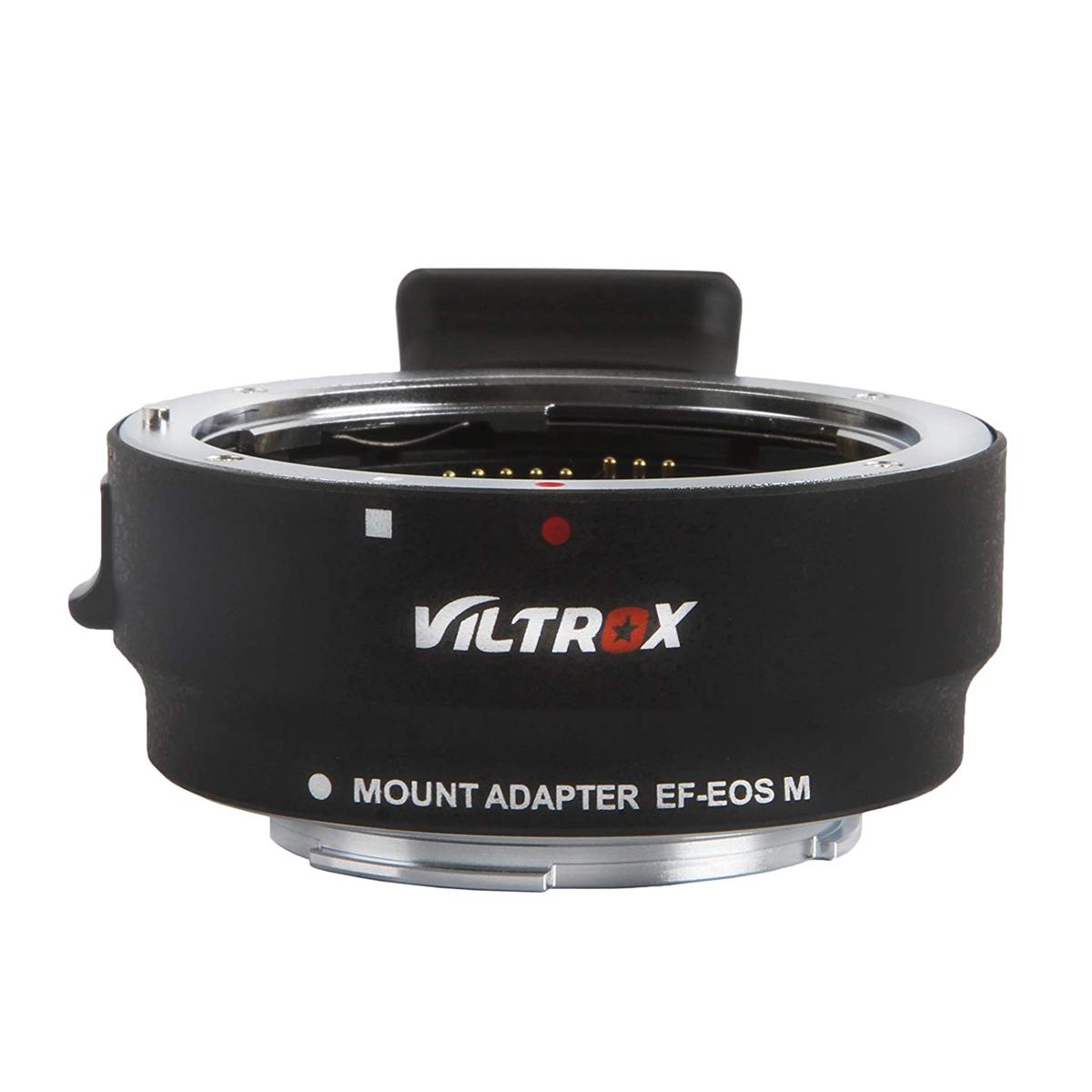 Viltrox EF-EOS M Lens Mount Adapter Auto Focus for Canon EOS (EF/EF-S) Lens to Canon EOS M (EF-M Mount) Mirrorless Camera Body