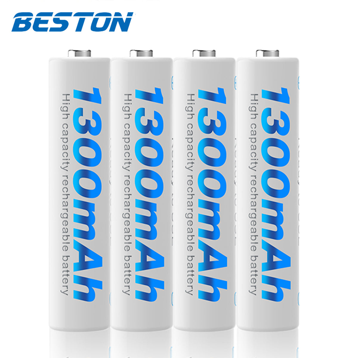 Beston 1300mAh Rechargeable Battery NiMH AAA 1.2V High Capacity 1pc 2pcs 4pcs 8pcs 12pcs