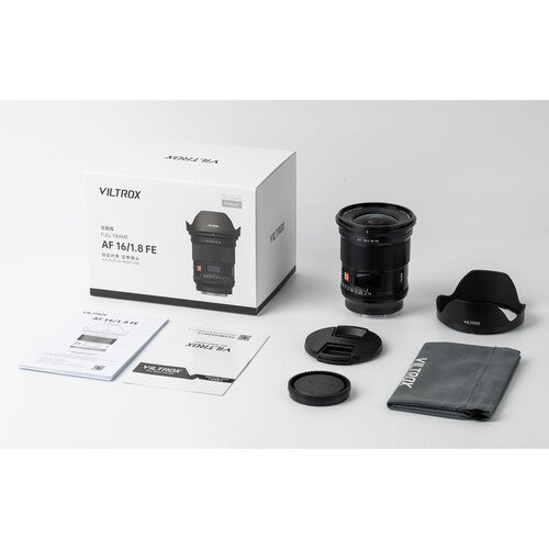 CLEARANCE Viltrox AF 16mm f/1.8 FE Lens for Sony E Full-Frame Cameras Ultra-Wide Angle