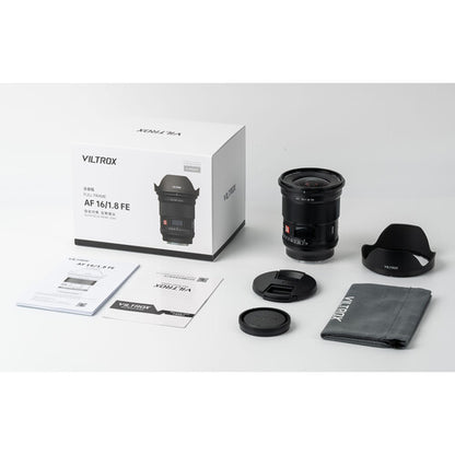 CLEARANCE Viltrox AF 16mm f/1.8 FE Lens for Sony E Full-Frame Cameras Ultra-Wide Angle